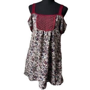 Xhilaration Women's Bohemian Sleeveless Dress